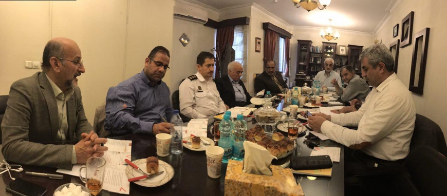 جلسه شوراي سياست گذاري جشنواره ايمني رانندگي حرفه اي مورخ ٩٦/٢/٢٦