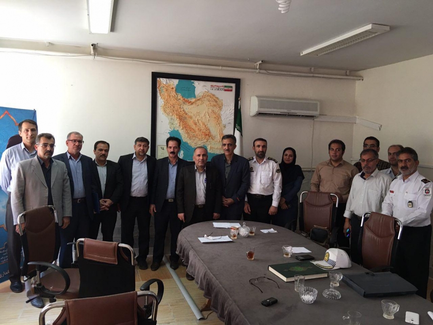 مراسم تودیع و معارفه نماینده جدیدجمعیت طرفداران ایمنی راهها در استان لرستان