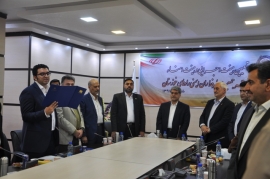 مراسم افتتاحیه جمعیت طرفداران ایمنی راههای استان خوزستان