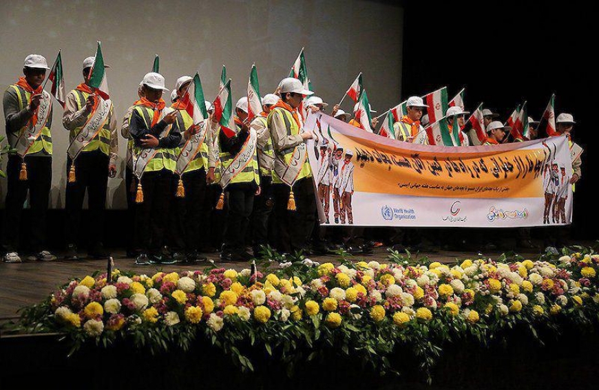 یادمان قربانیان سوانح رانندگی در تالار ایوان شمس