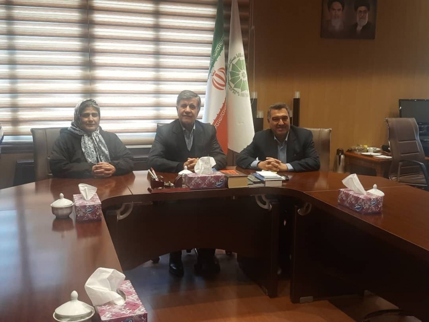 دیدار مدیر جمعيت طرفداران ایمنی راههای استان آذربایجان غربی با مسئولین اتاق بازرگانی استان