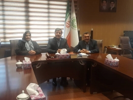 دیدار مدیر جمعيت طرفداران ایمنی راههای استان آذربایجان غربی با مسئولین اتاق بازرگانی استان